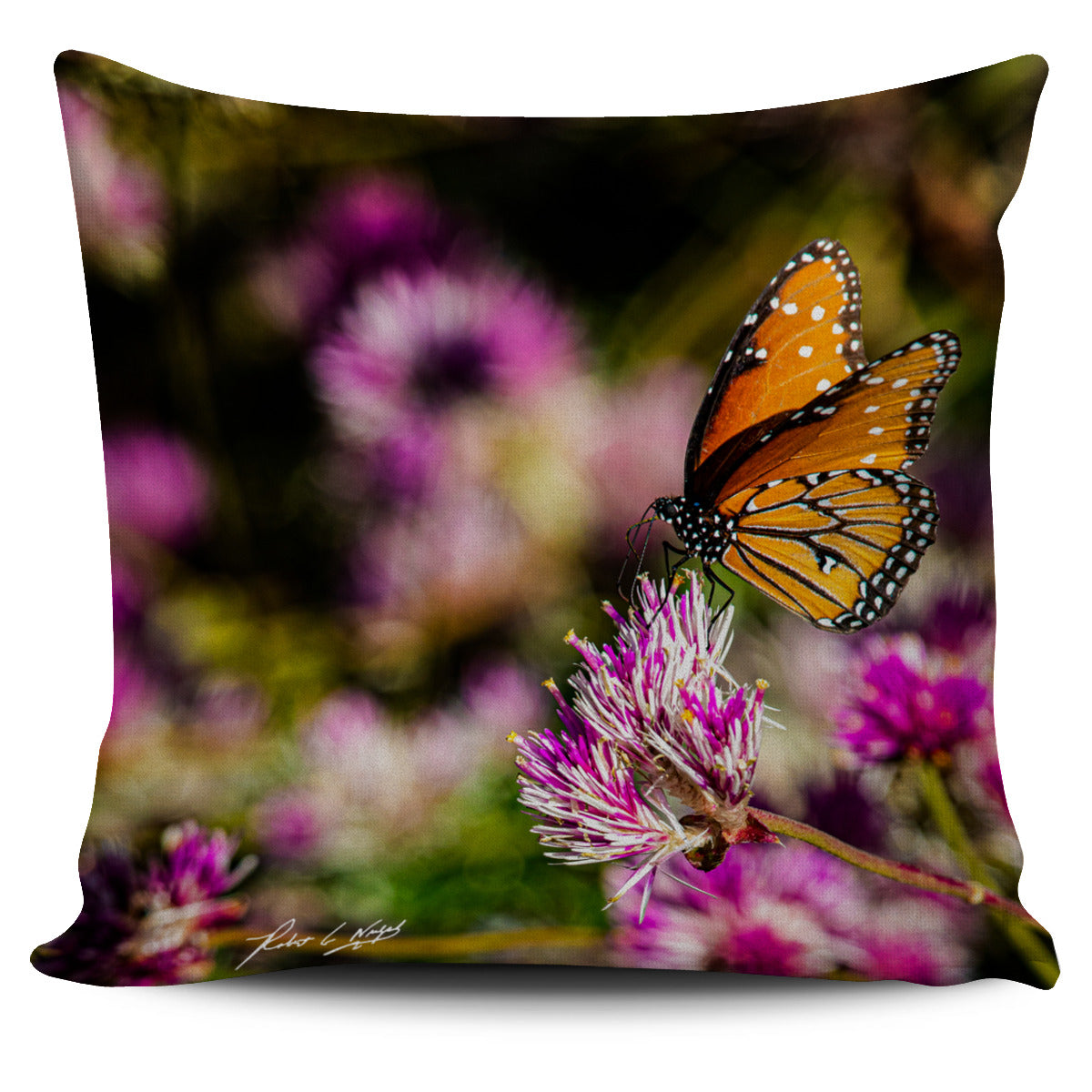 Butterfly Pillow Case