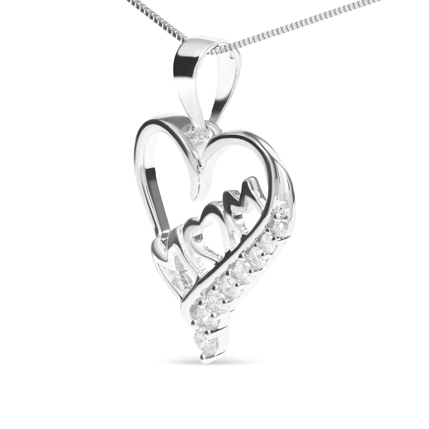 Open Heart  Necklace Pendant