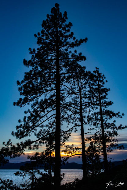 Lake Tahoe Sunset | Scenic Landscape Photography | Scenic Wall Art, California Landscape, Fine Art Print, Sierra Nevada Photo, Scenic Beauty